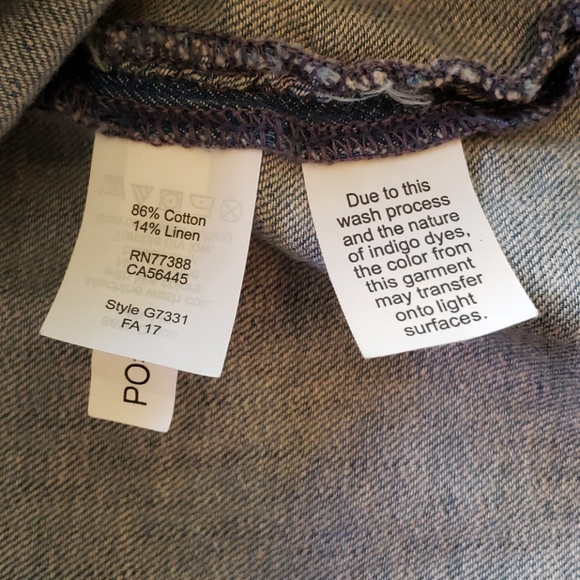 Madewell Indigo Ruffle Side Shirt - Picture 7 of 8